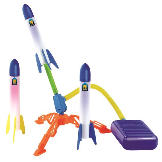 Nothing But Fun Toys Light Up Stomp Rockets